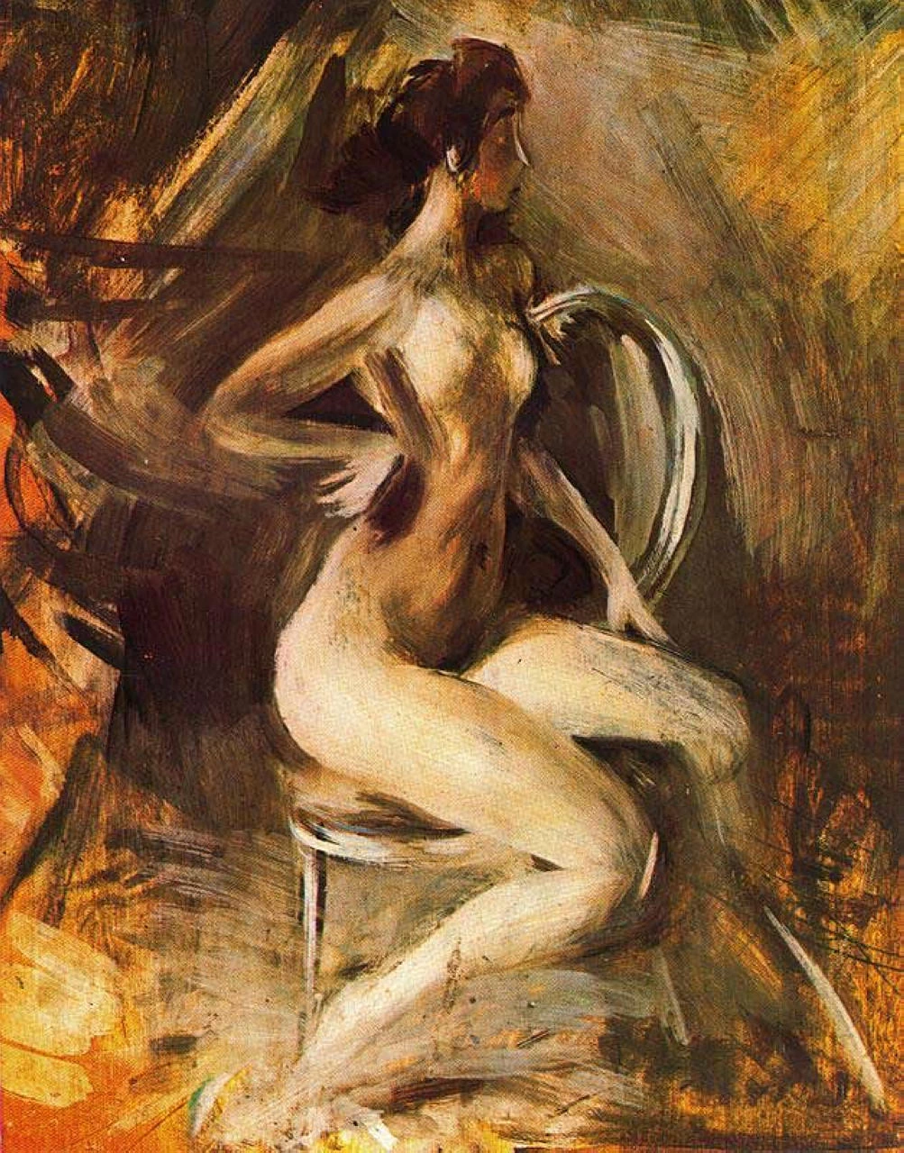 Nudità scattante, 1910